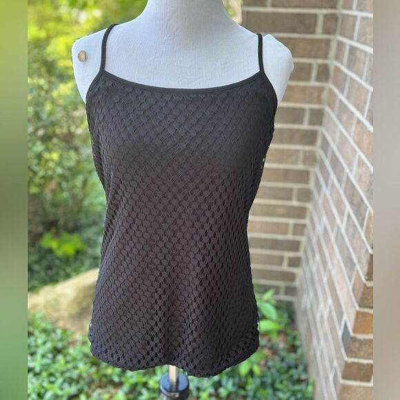 LOFT Black Fitted Sleeveless Camisole - Picture 1 of 4